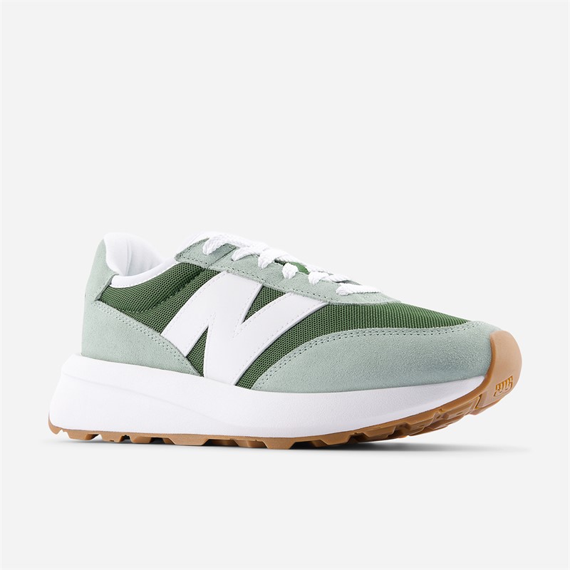 New Balance 370 Trainers Alpine Green/Garter Snake