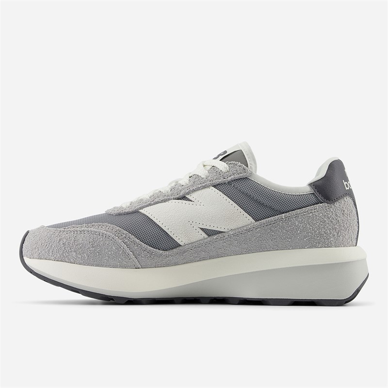 New Balance 370 Trainers Concrete/Sea Salt