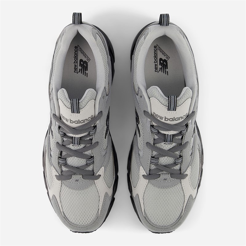 New Balance 408 Trainers Castlerock/Black Cement