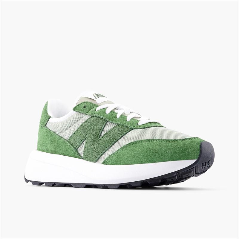 New Balance 370 Trainers Dark Alpine Green/Garter Snake