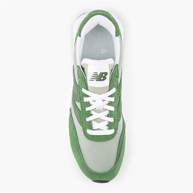 New Balance 370 Trainers Dark Alpine Green/Garter Snake