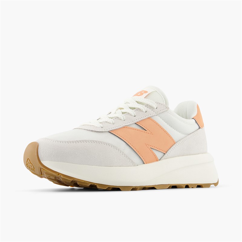New Balance 370 Trainers Sea Salt/Peach Blossom