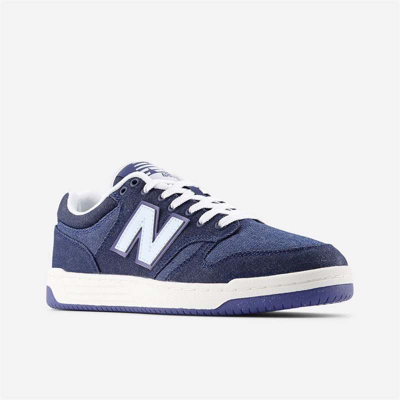 New Balance 480 Trainers Dark Denim/Light Blue