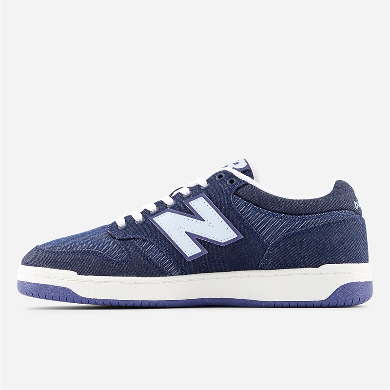 New Balance 480 Trainers Dark Denim/Light Blue