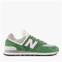 New Balance 574 2E Wide Trainers Dark Alpine Green/Garter Snake
