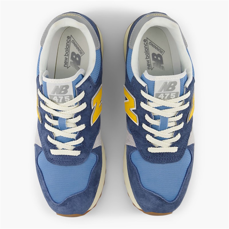 New Balance 475 Trainers Vintage Indigo/Blue Laguna/Marmalade