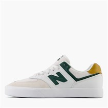 New Balance Numeric 574 Vulc Trainers White/Nightwatch Green