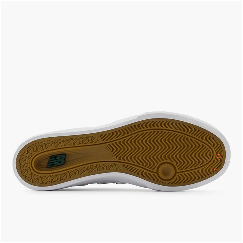 New Balance Numeric 574 Vulc Trainers White/Nightwatch Green