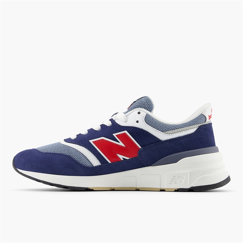 New Balance Mens 997R Trainers Navy/White/Red