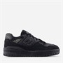 New Balance Womens 550 Trainers Black/White/Leopard