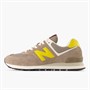 New Balance 574 Trainers Brown/Yellow Brown /Yellow
