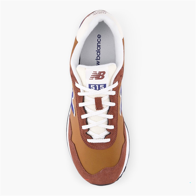 New Balance Mens 515 Trainers Brown Blue