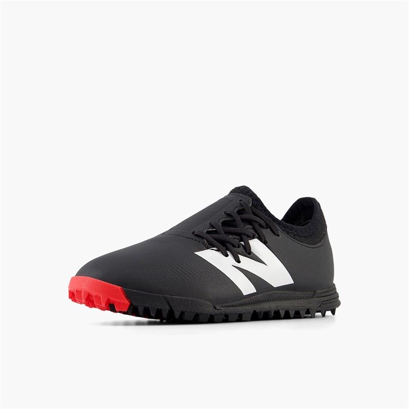 New Balance Junior Furon V7+ Dispatch TF Astro Football Boots Black/White/True Red
