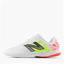 New Balance Mens Furon Pro V8 IN Indoor Football Boots White/Energy Red/Hi Lite