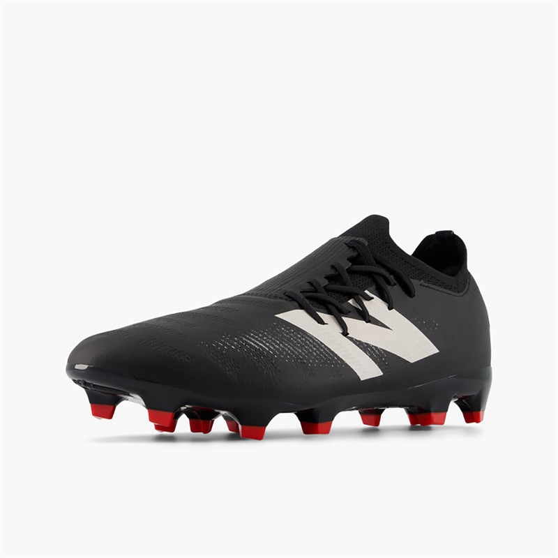 New Balance Mens Furon Destroy V7+ FG Firm Ground Football Boots Black/White/True Red
