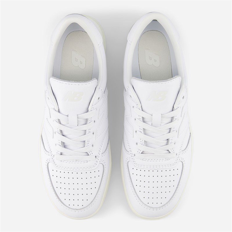 New Balance T500 Trainers White/Grey