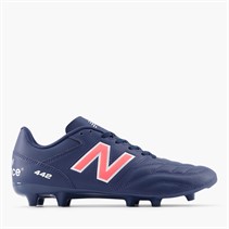 New Balance Mens 442 V2 Academy FG Firm Ground Football Boots Nb Navy/Silver/Energy Red