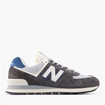 New Balance 574 Trainers Black Cement/Rain Cloud