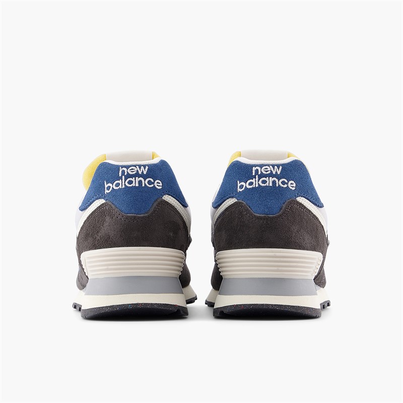 New Balance 574 Trainers Black Cement/Rain Cloud