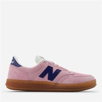 New Balance T500 Trainers Pink Taffy/Blue Oyster