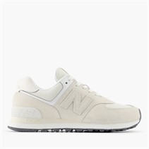 New Balance Womens 574 Trainers Linen/Sea Salt