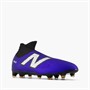 New Balance Mens Tekela Magia V4+ Laceless FG Firm Ground Football Boots Infinity Blue/Metallic Silver/Black