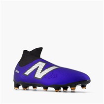 New Balance Mens Tekela Magia V4+ Laceless FG Firm Ground Football Boots Infinity Blue/Metallic Silver/Black