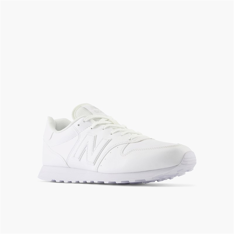 New Balance Mens 500 Trainers White