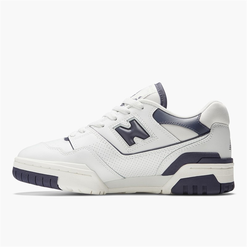 New Balance Womens 550 Trainers White/Navy