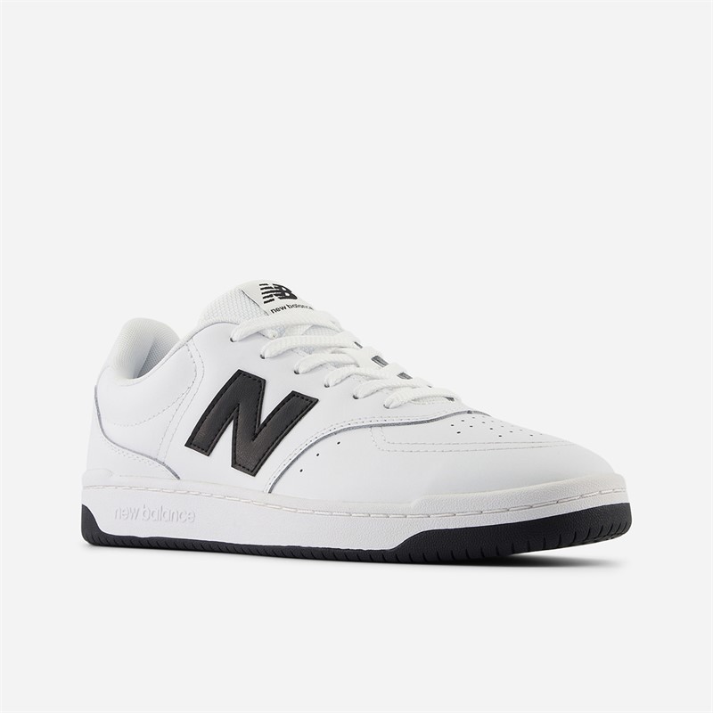 New Balance 80 Trainers White/Black