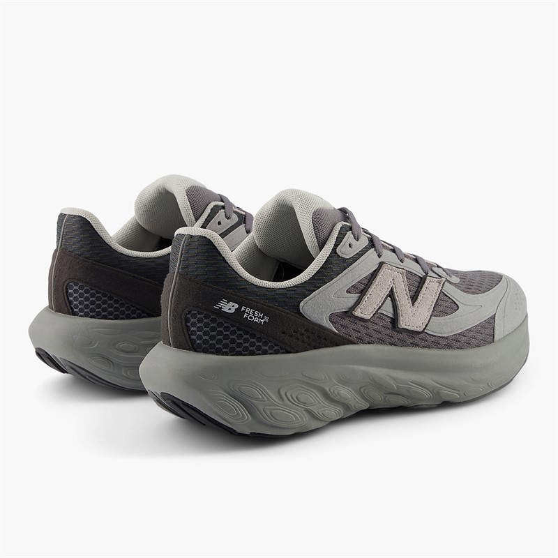 New Balance Fresh Foam Trainers Black Cement/Slate Grey