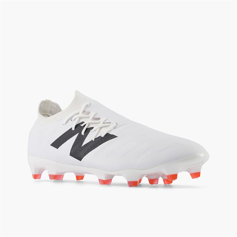New Balance Mens Furon Destroy V7+ FG Firm Ground Football Boots White/Hi-Lite/Black