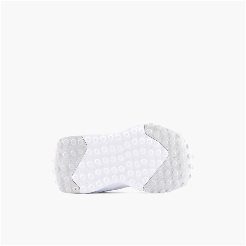 New Balance Infant 327 New-B Hook And Loop Trainers White Blac/White/Grey