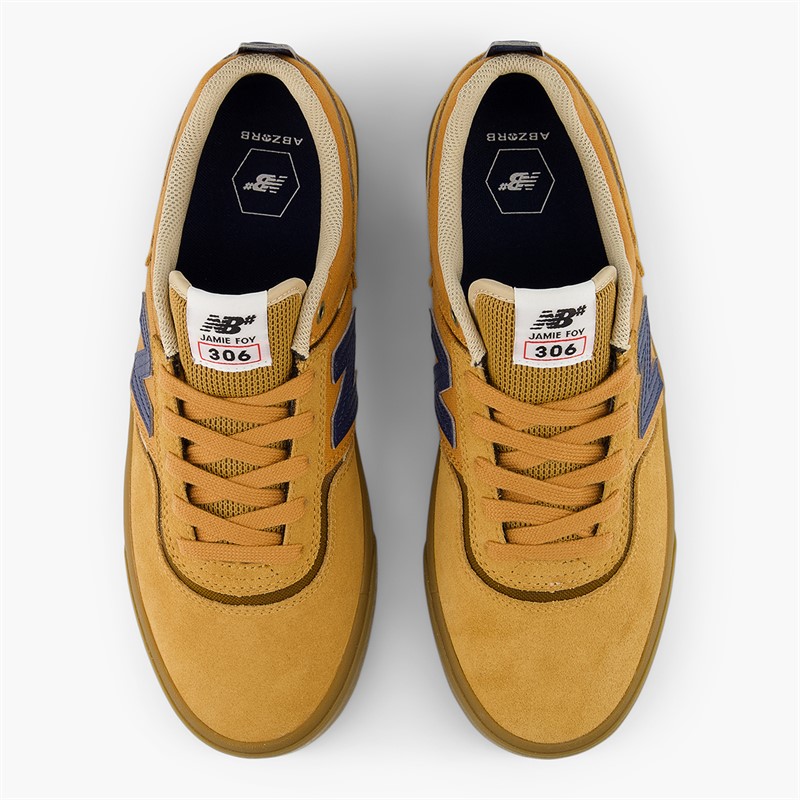 New Balance Mens Numeric Jamie Foy 306 Trainers Baked Clay/Navy