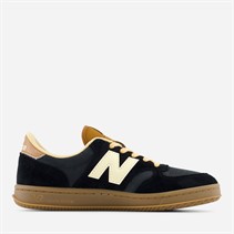 New Balance T500 Trainers Black/Ash Wood/Indoor Court