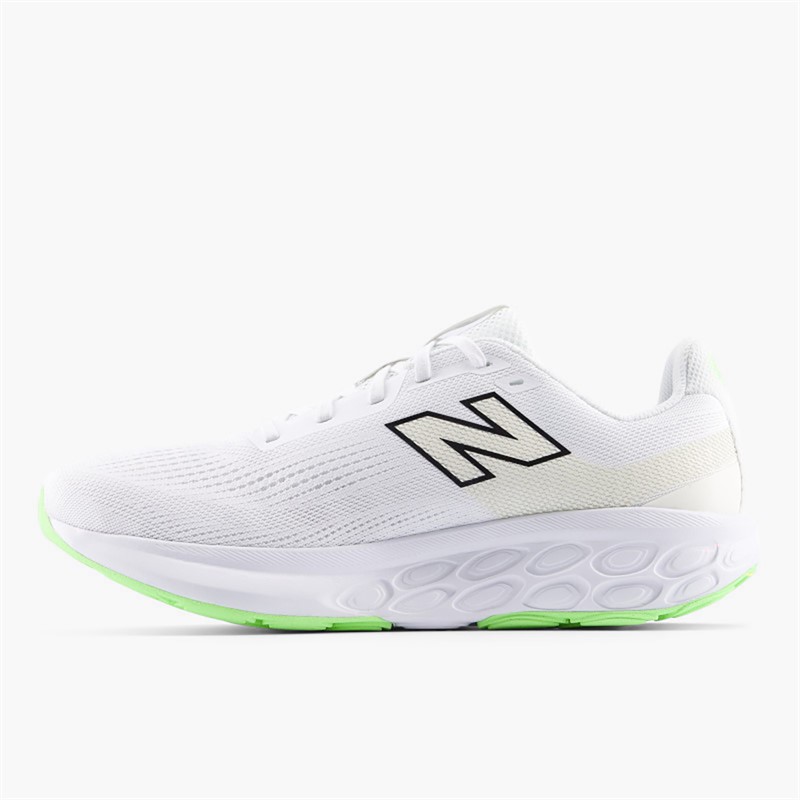 New Balance Mens Fresh Foam 520 V9 Neutral Running Shoes White/Green