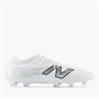 New Balance Mens Furon Pro V8 FG Firm Ground Football Boots White/Metallic Silver/Black