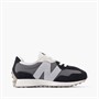 New Balance Kids 327 Bungee Lace Trainers Light Grey