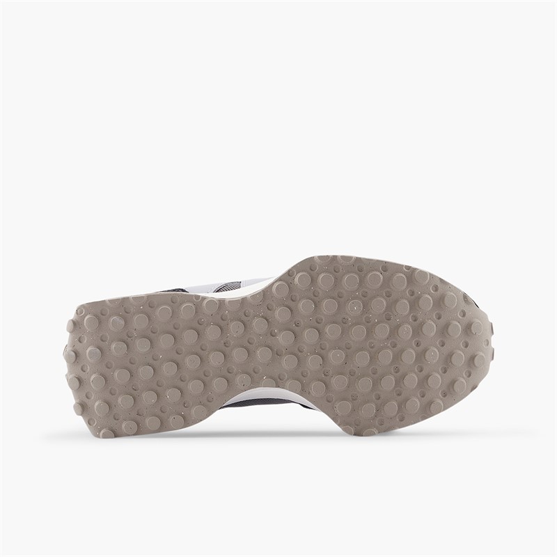 New Balance Kids 327 Bungee Lace Trainers Light Grey