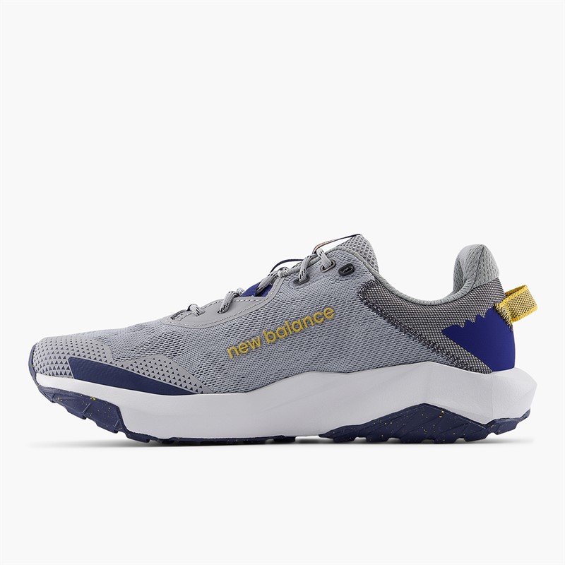 New Balance Mens Dynasoft Nitrel V6 Trail Running Shoes Raincloud/Deep Sea/Firefly