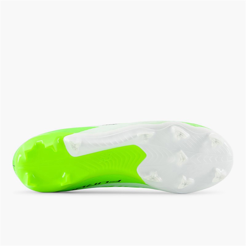 New Balance Mens Furon Team V8 FG Firm Ground Football Boots Pixel Green/Black/Silver