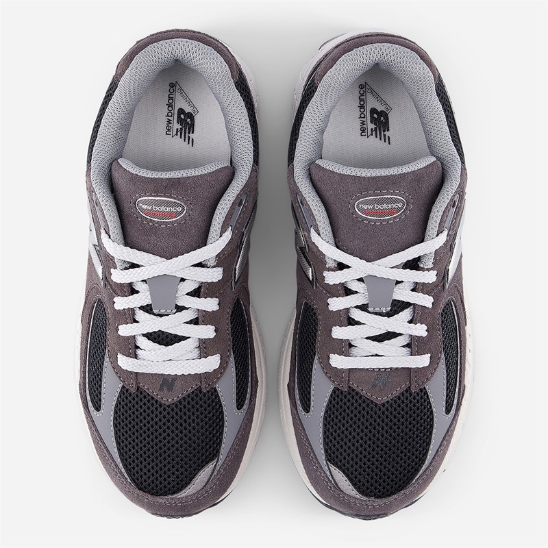 New Balance Junior 2002R Trainers Black Cement/Castlerock