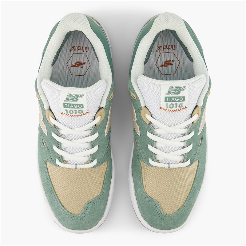 New Balance Mens Numeric Tiago Lemos 1010 Trainers Dark Juniper/Sandstone