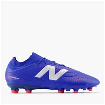 New Balance Mens Tekela Team V5 Low Laced FG Firm Ground Football Boots Blue Gemstone/Energy Red/Silver