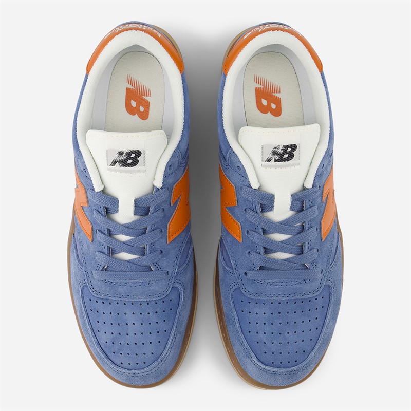 New Balance T500 Trainers Shoreline Blue/Sienna
