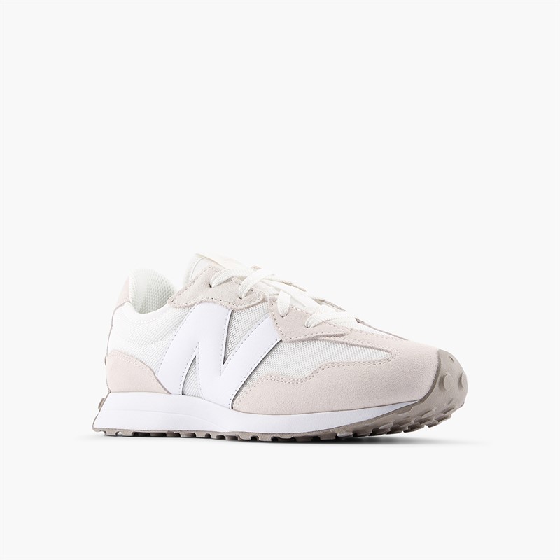 New Balance Junior 327 Trainers White/Sea Salt