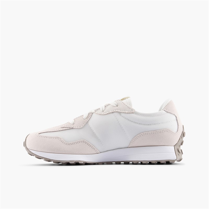 New Balance Junior 327 Trainers White/Sea Salt