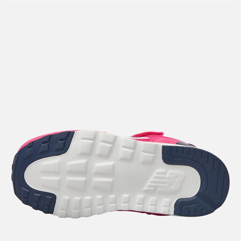 New Balance Infant 515 New-B Hook And Loop Trainers Pink