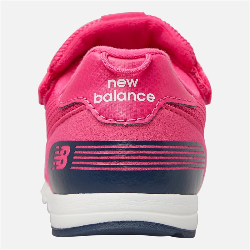 New Balance Infant 515 New-B Hook And Loop Trainers Pink