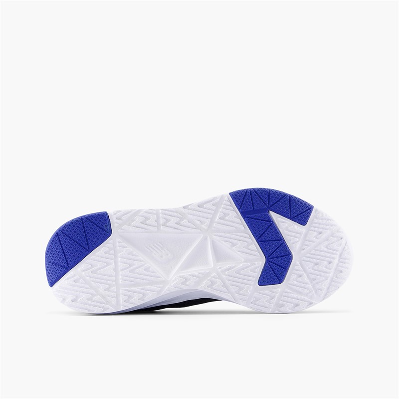 New Balance Kids 578 V1 Bungee Lace Strap Wide Fit Neutral Running Shoes Black/Blue/Red